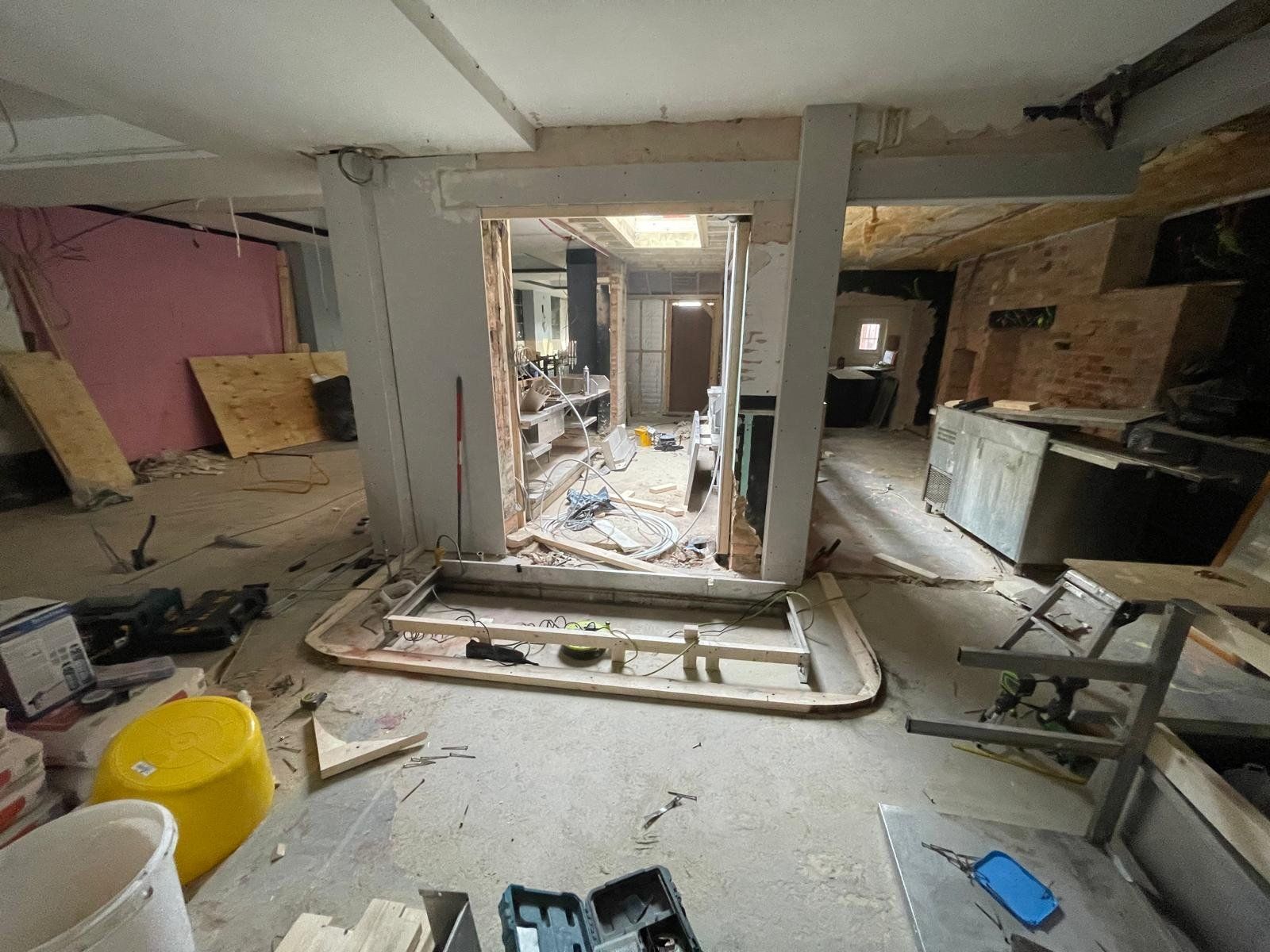 Internal demolition and structural strip-out